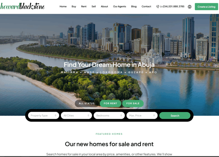 🏢 Case Study: HowardBlackstone.com