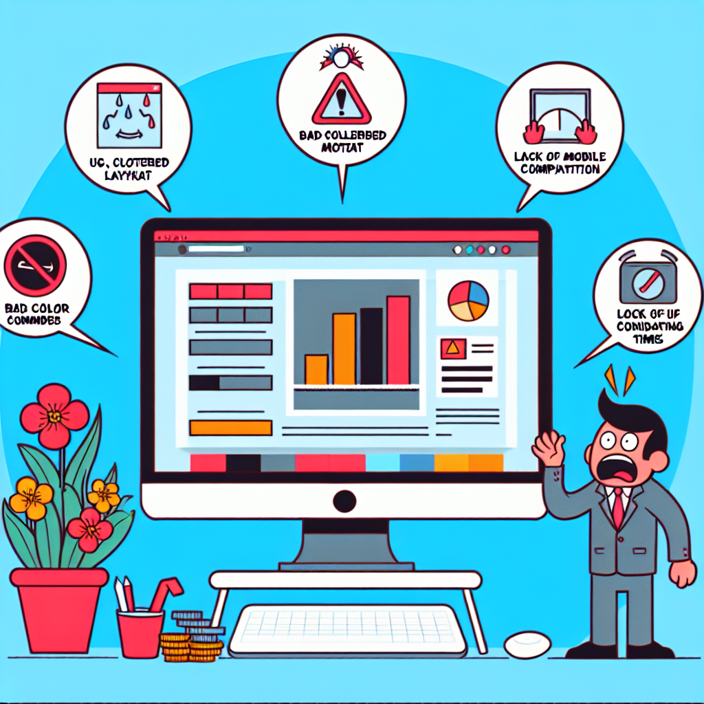 5 Web Design Mistakes That Are Costing You Customers