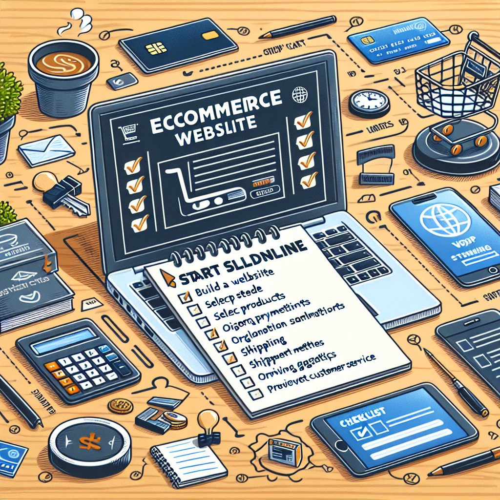 eCommerce Website Checklist: Everything You Need to Start Selling Online